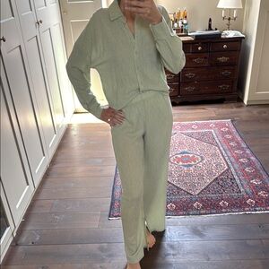 Mango Light Green Textured Co-Ord set